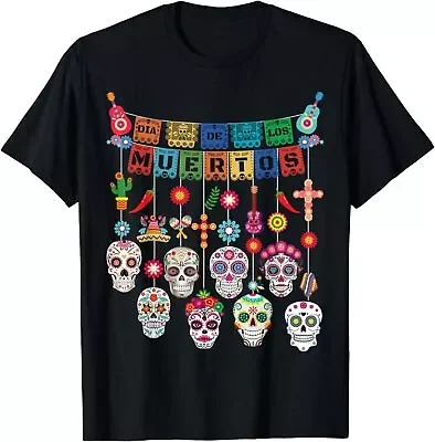 

Dia De Los Muertos Funny Day Of The Dead Hanging Unisex T-Shirt