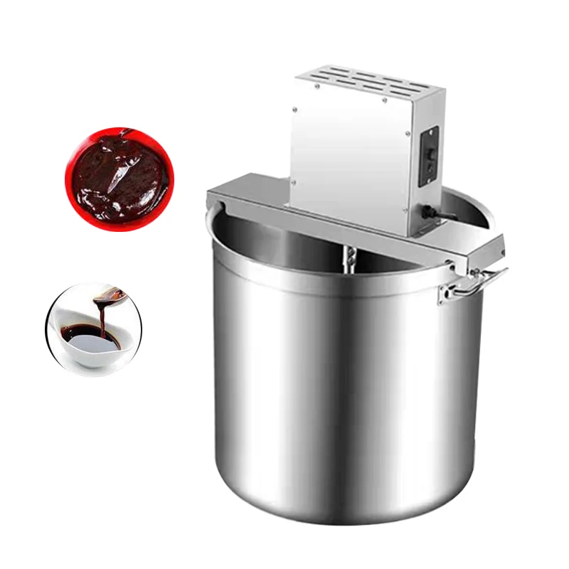 

Frying Machine Commercial Automatic Stirring Sauce Bucket Stir Frying Sauce Hot Pot Material Chili Sauce Bean Mixer Machine