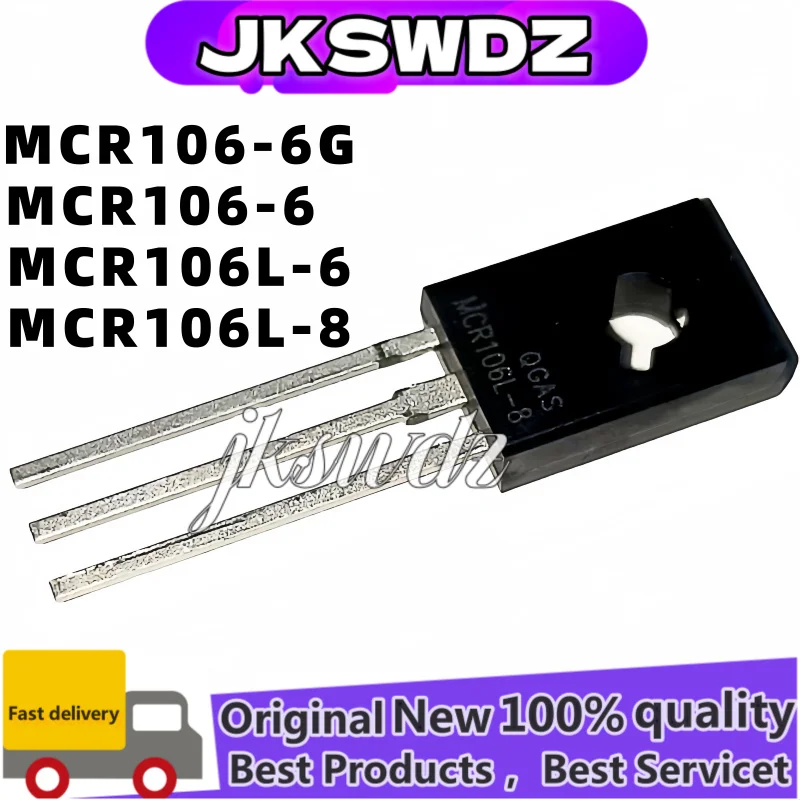 20 قطعة 100% جديد MCR106-8G MCR106 600V 4A TO-126 IC MCR106-6G MCR106-6 MCR106L-6 MCR106L-8 #1