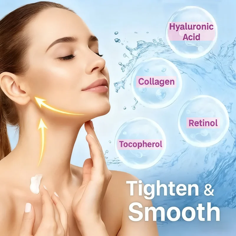 2-Minute Instant Lift Cream with Retinol & Collagen | Day & Night Moisturizing for Firmer, Sculpted Look | Winter Skin Revival