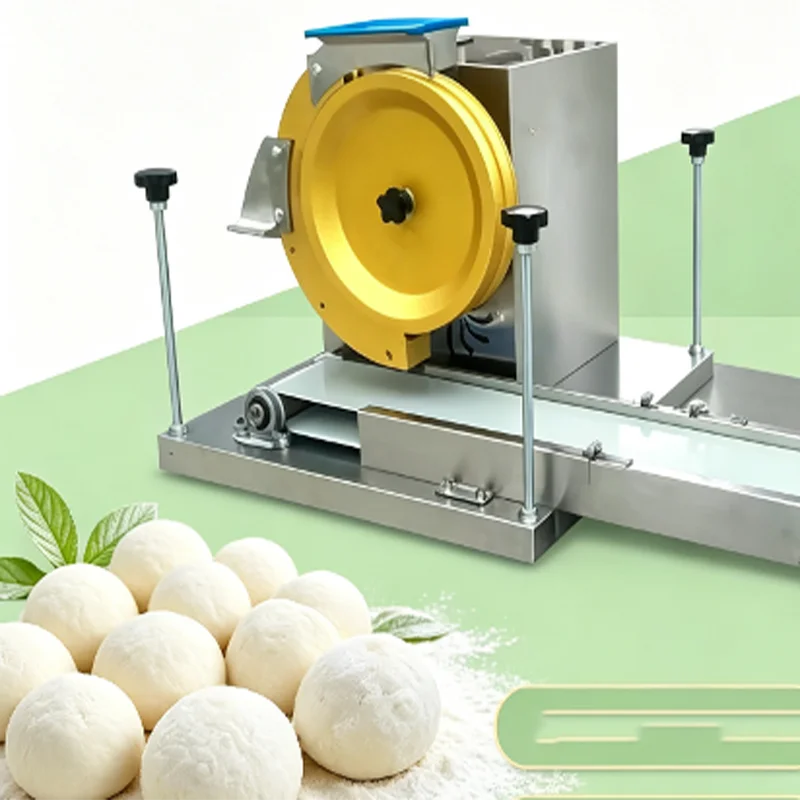 Dough Rounding Machine for Sesame Balls Grain Product Making Rolling and Rounding Machine