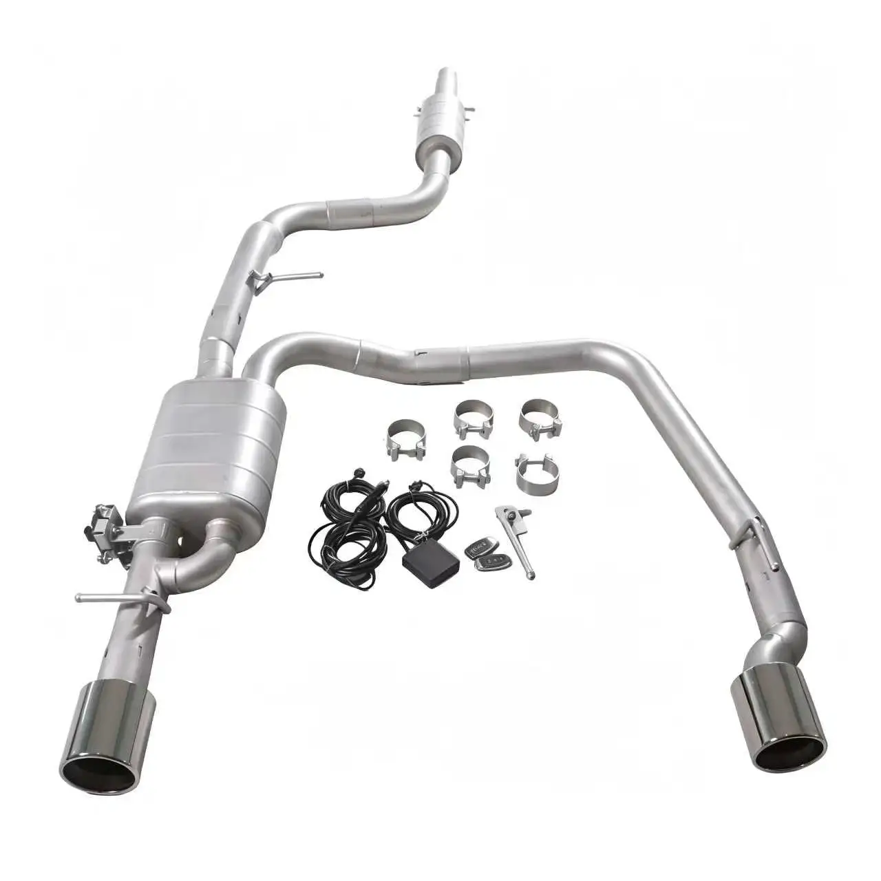 For Exhaust  Volkswagen Golf 4 MK4 2.0L 1.8L 1.6L Electronic Valve High-permance Exhaust System with SUS304