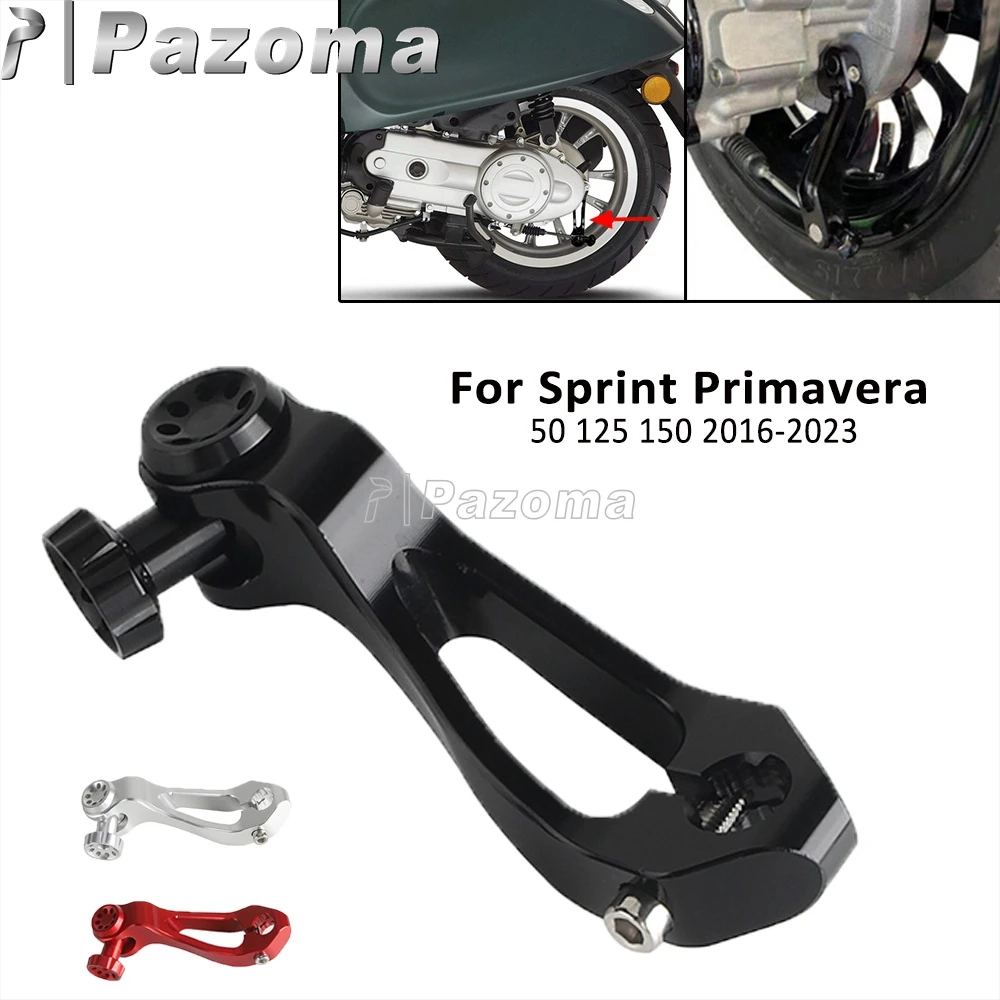

Scooter Motorcycle Brake Rocker Arm Lever Braket Black Rear Wheel Brake Rocker Support Adjuster For Sprint Primavera 50 125 150