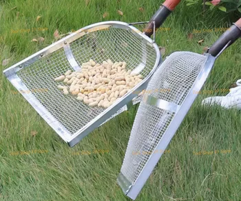 원예 누출 토양 삽 농업용 필터 스크린 체, 스틸 땅콩 체, 토양 삽 농업용 필터