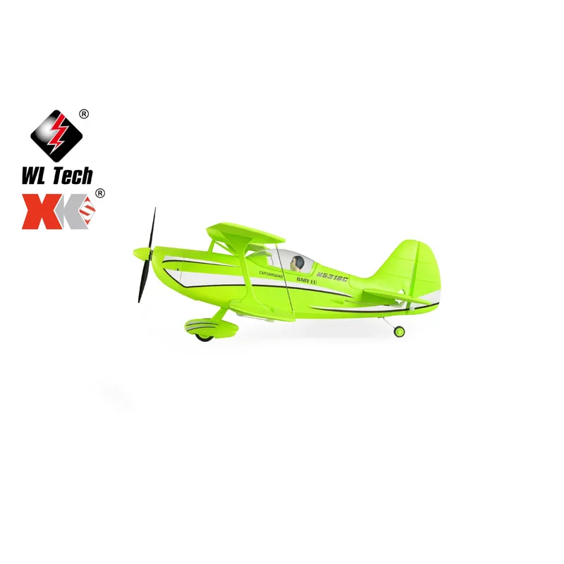 A310 Four-Way Double-Wing Aircraft 3D/6G Beech D17S WWII Brushless RC Simulation Toy Airplane High Realism Remote Control Model