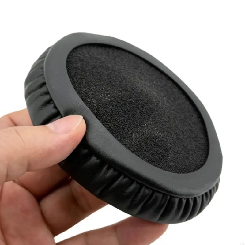Protein Leather Gaming Earpads Breathable Earmuffs Enhances Sound for Cloud III Cloud 3 Headphone F19E