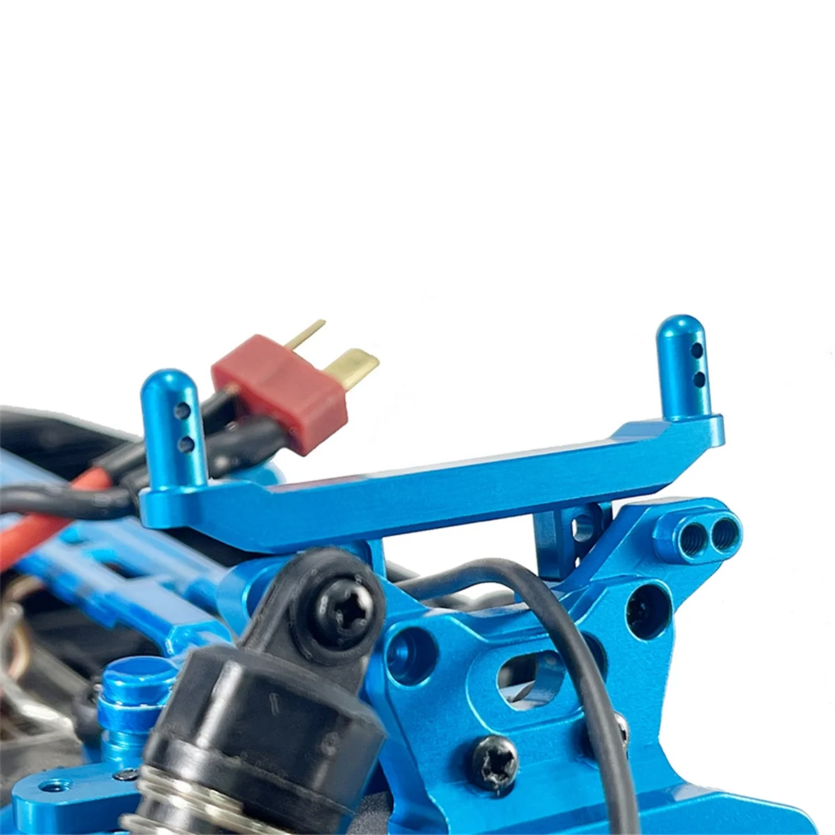 Aluminium Alloy Front and Rear Body Mount Post for SCY 1/16 16101 16102 16103 16101PRO RC Car Upgrade Parts Sky Blue