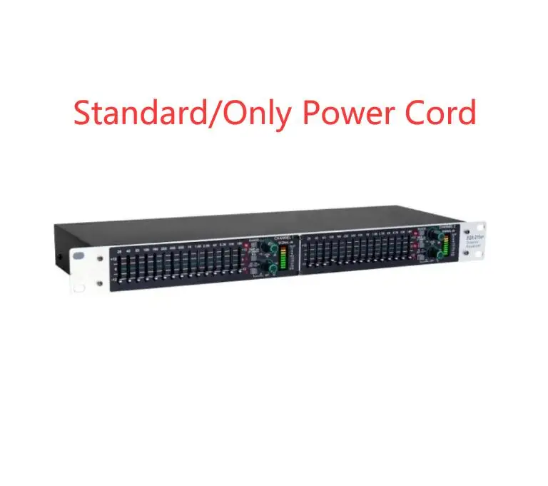 Hot Seller Equalizer EQX215 Dual 15-Band Stage Performance Noise Reduction Processor with Independent Subwoofer Output