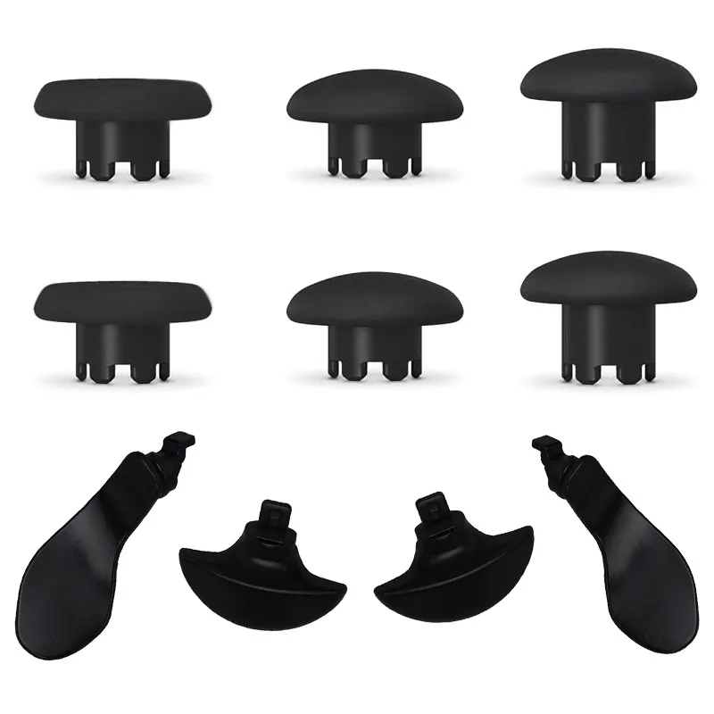 12 in 1PS5 EDGE Elite Plastic Rocker Hat Mushroom Head DualSense5 Metal Back Key Puller