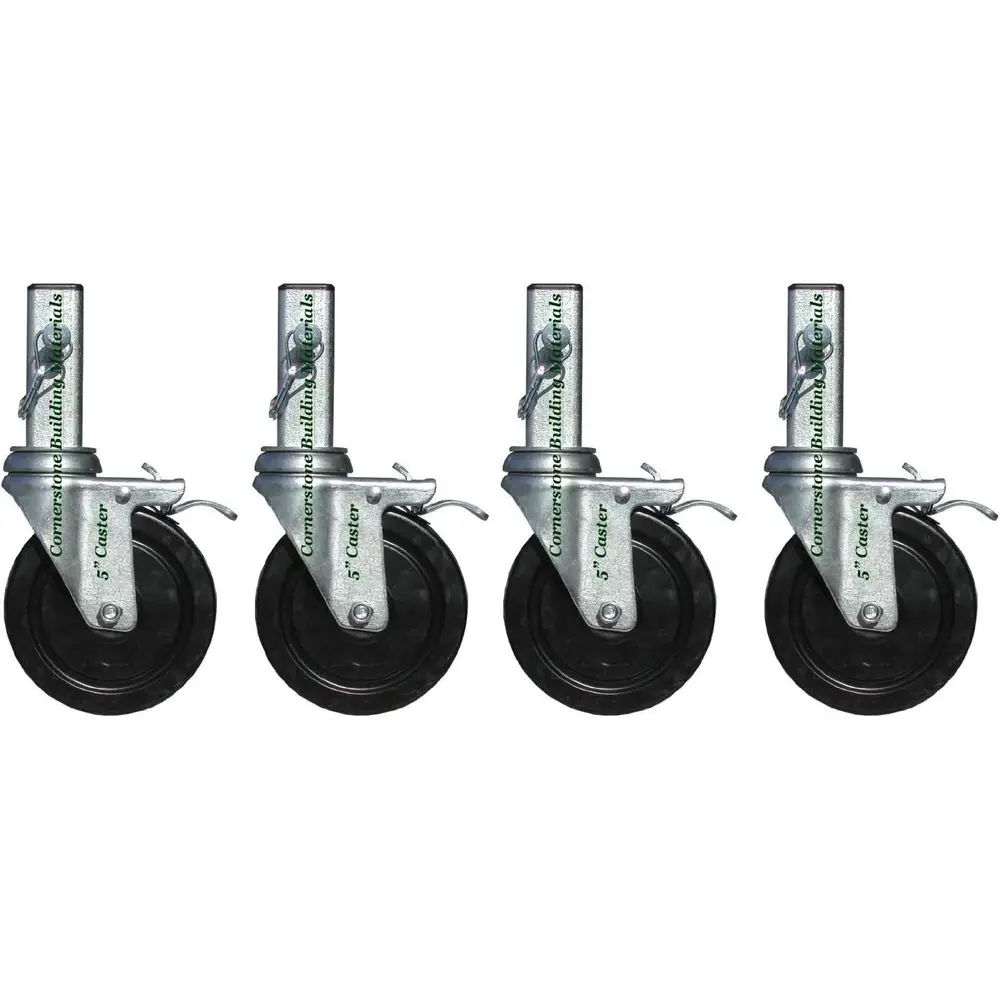 18 Patas Ajustables con Escalón Plegable Estilo Baker de Múltiples Posiciones y 5 Ruedas