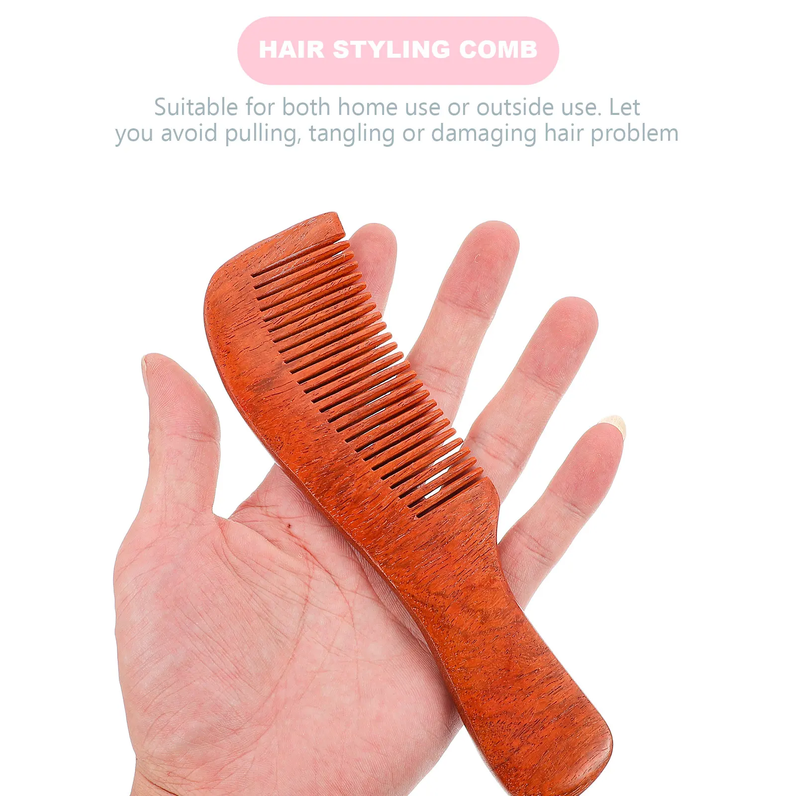

Hair Massage Comb Women Hair Comb Hairdressing Tool Smooth Surface Easy Carry No Static Comfortable