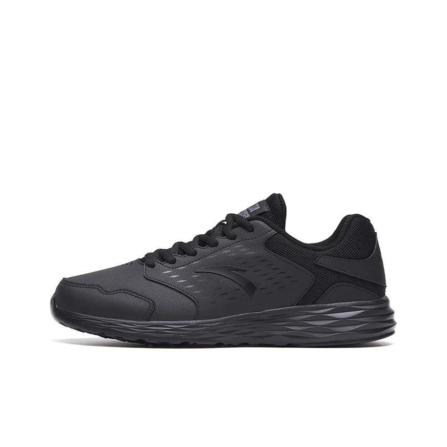 

Anta Comfortable Cushioning, Wear Resistant Low top Casual Sprint Running Shoes Men's Black 912355592-5