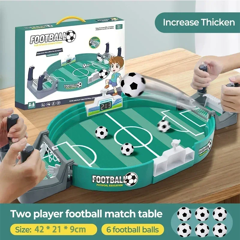 Soccer Table Football Board Game For Family Party Game, Tabletop Play Ball Soccer Toys, Portable Sport Outdoor Toy For Kids Gift