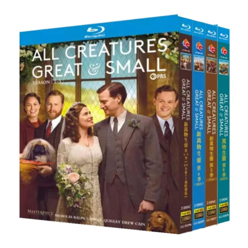 

All Creatures Great and Small Season 1-6 Blu-ray Disc
