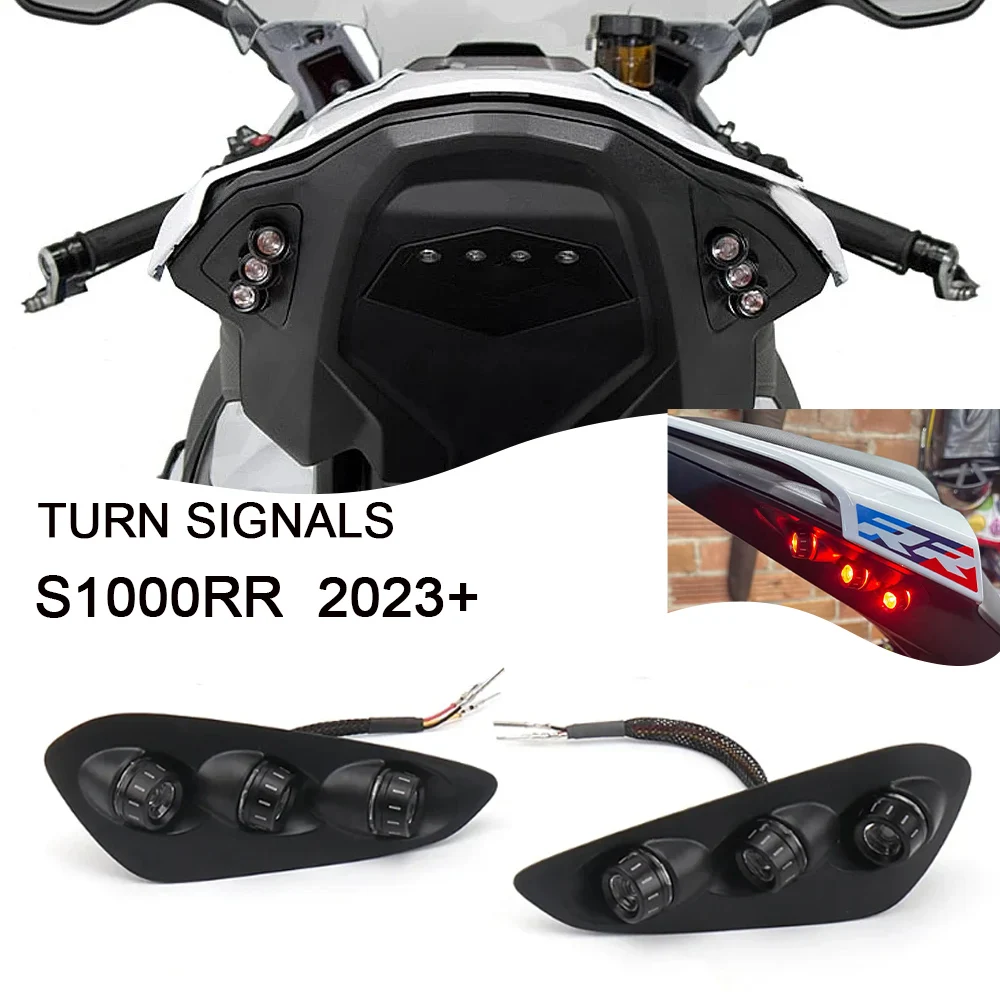 

S1000RR Rear Lights Motorcycle Accessories In-Tail LED Integrated Tail Light For BMW S1000RR 2023 - 2024 LED Turn Signal Light