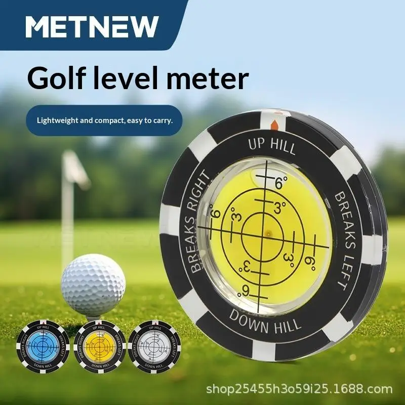 Golf-Putt-Ballmarker, hochpräziser runder Green-Reader, Golf-Putting-Hilfe, Hang-Reader – Detail 2