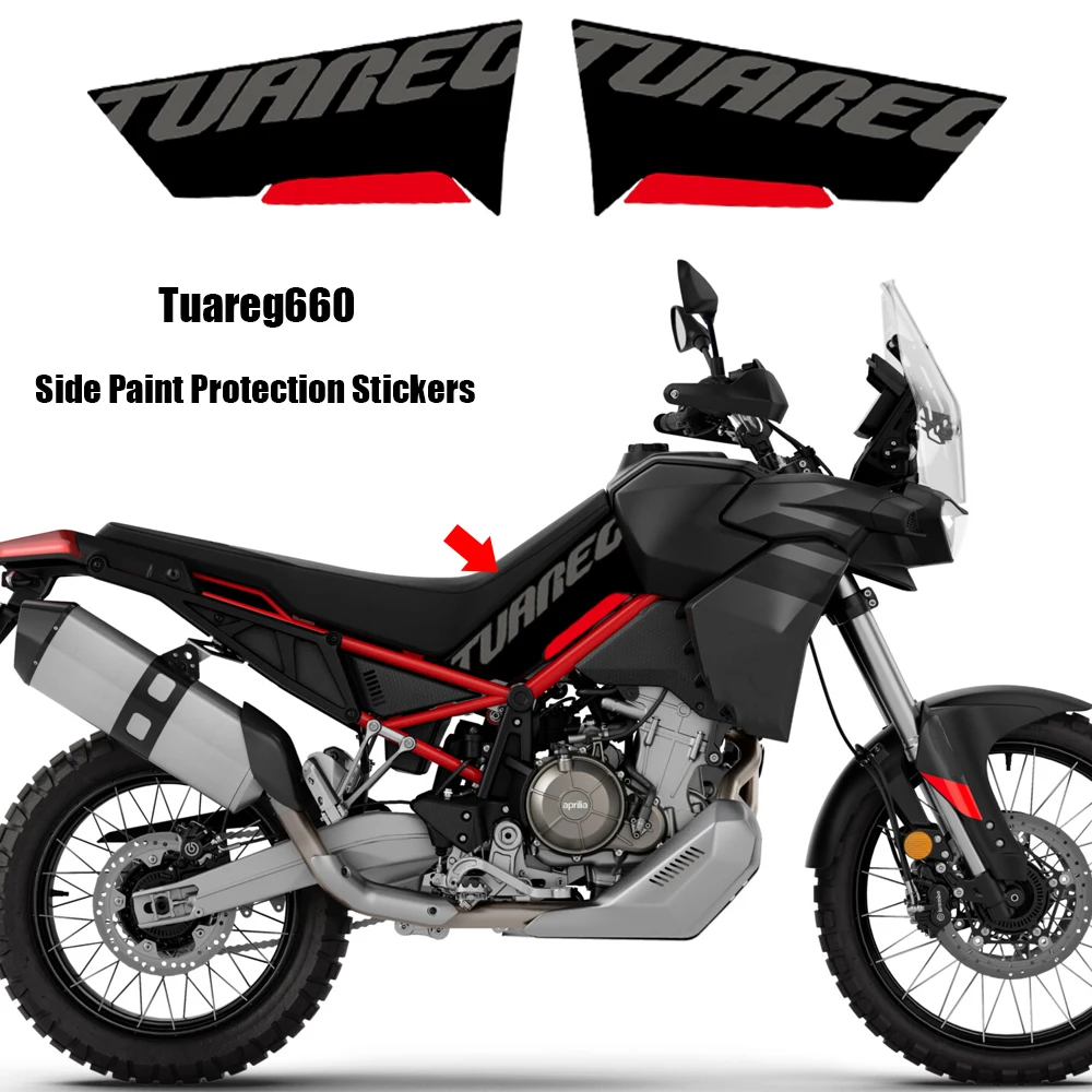 For Aprilia Tuareg660 Motorcycle Accessories Body Stickers For Tuareg 660 Stickers SetAnti -scratch Side Protective Paint Protec