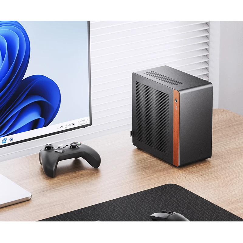 JONSBO N10/NV10 MINI ITX ケースは 1U FLEX 電源をサポート