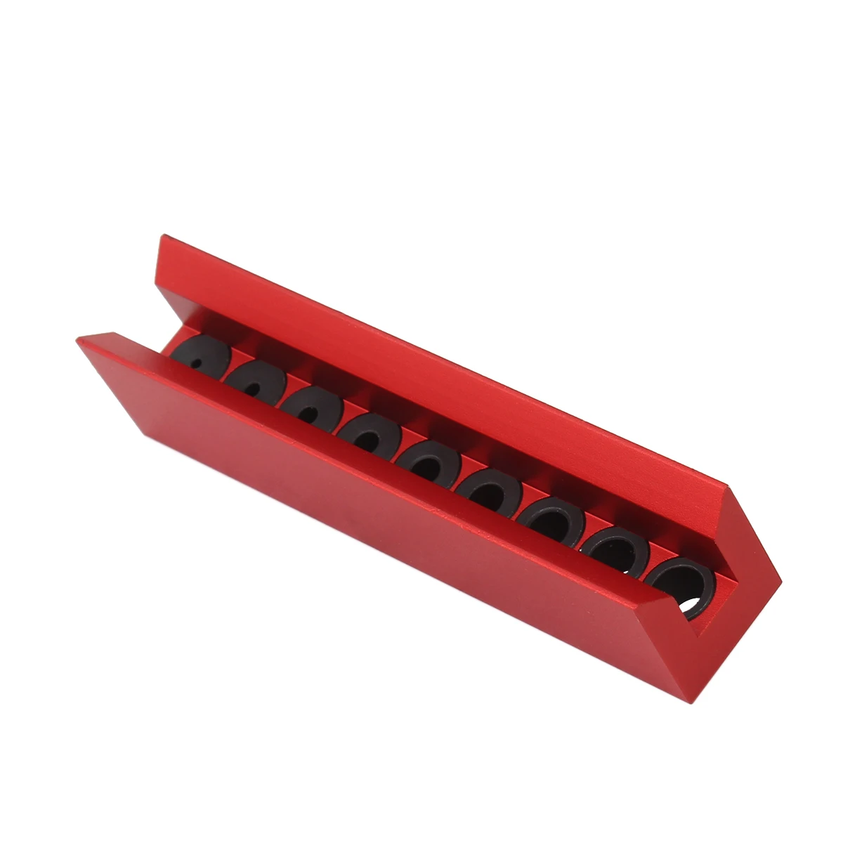 2mm-10mm Woodworking Pocket Hole Jig Doweling Jig Kit Self-centering Vertical Drilling Guide Punching Hole Locator Kit