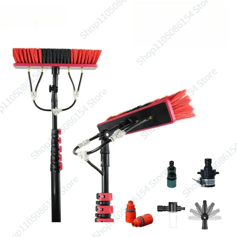 New Water Brush Solar Photovoltaic Panel Exterior Glass Multifunctional Cleaning Brush Tool