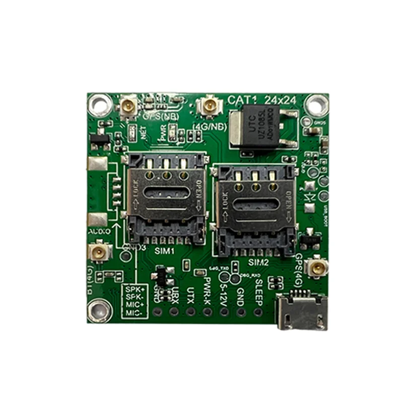 SIMCOM A7672SA-FASE Core Board with Antenna 4G 2G LTE CAT1 Module with GNSS&BT Modem for New Zealand/Australia/South America