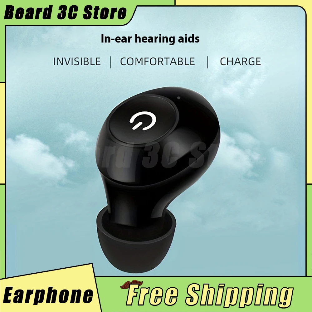 Intelligente Geräuschunterdrückung unterstützt Hören Tonverstärker Ohrhörer Benutzerdefinierte unsichtbare digitale Hörgeräte-Kopfhörer Älteres Geschenk