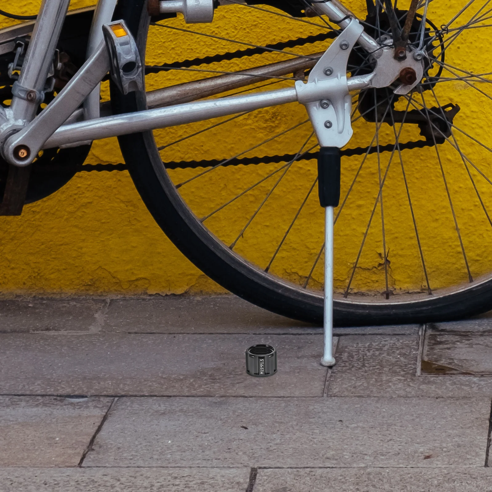 

OKUMEYR Axle Hub Adapter Aluminum Bike Wheel Shaft Nut