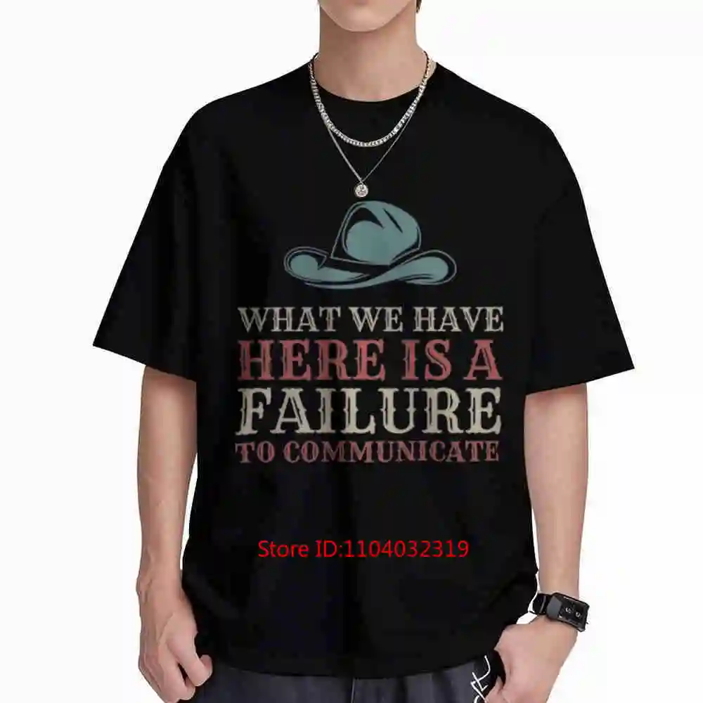 Failure To Communicate Funny Iconic Short Sleeve Tee 100% Cotton T-Shirt