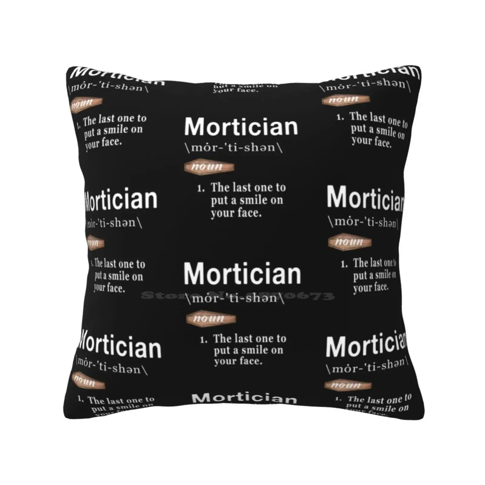 Mortician Definition Bedroom Office Hug Pillowcase Mortician Funeral Director Future Embalmer Funeral Home Cemetery Crematory