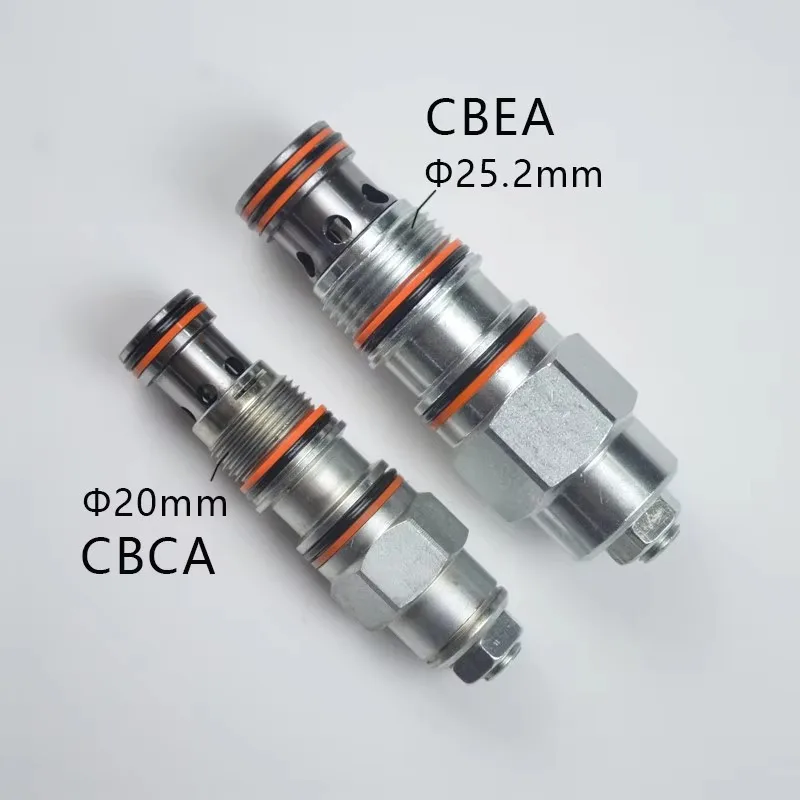 TengFeiHydraulic Pressure Control Valve Cartridge for SUN Hydraulics XTCG Balancing Valve Replacement Counterbalance Valve 20mm