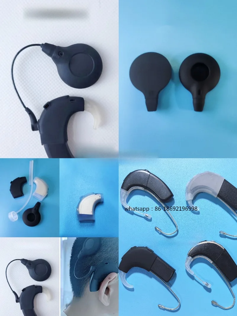 

Новый запатентованный кохлеарный имплантат American AB-M3090: защитный чехол для процессора, устойчивый к поту, накладка на ухо