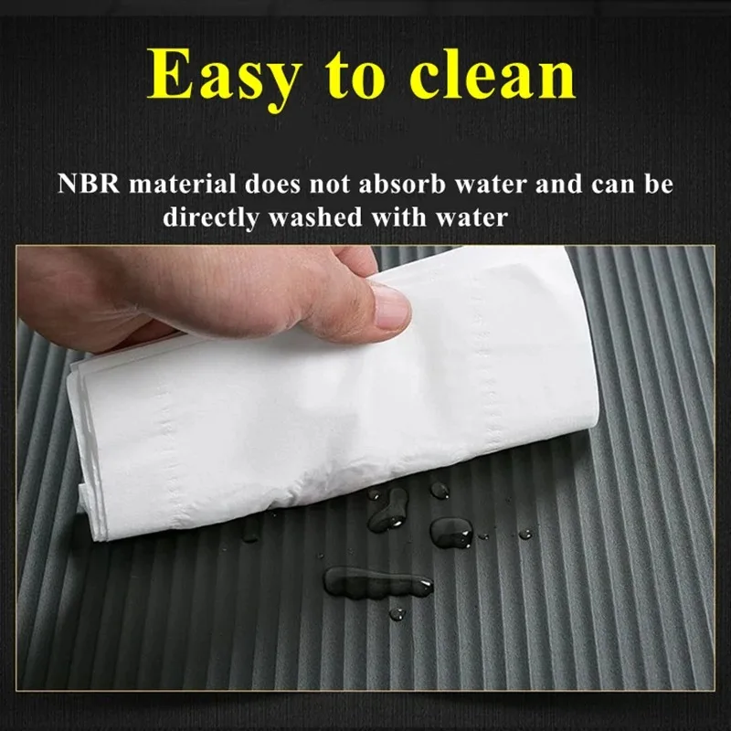 18 مللي متر سميكة اليوغا الحصير 183 × 60 سنتيمتر المضادة للانزلاق الرياضة اللياقة البدنية حصيرة الراحة رغوة اليوغا مات لممارسة اليوغا وبيلاتيس بساط جمباز