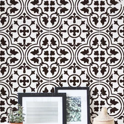 40cm - 80cm Stencil For Painting Decor Wall Decorative Template Furniture Makers Rococo Baroque Retro Luxury Vintage Floor S225