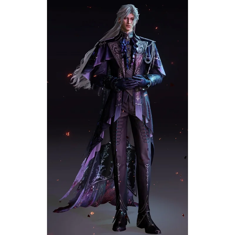 

Love and Deepspace Sylus (Серебряное крыло Fiend) Косплей Костюм Костюм на Хэллоуин