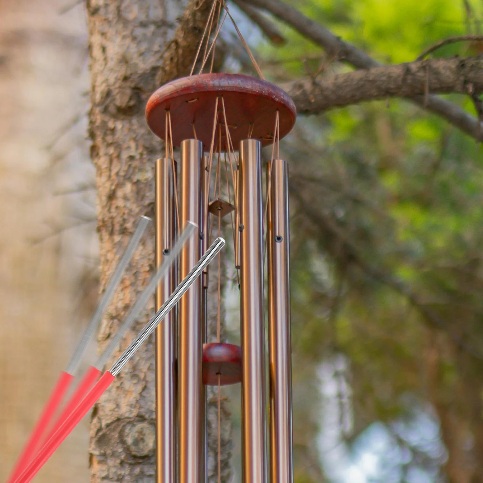 

3Pcs Wind Chime Triangle Alloy Hammers Percussion Sticks for Musicians Enhanced Sound Quality Portable Simple Use Professional