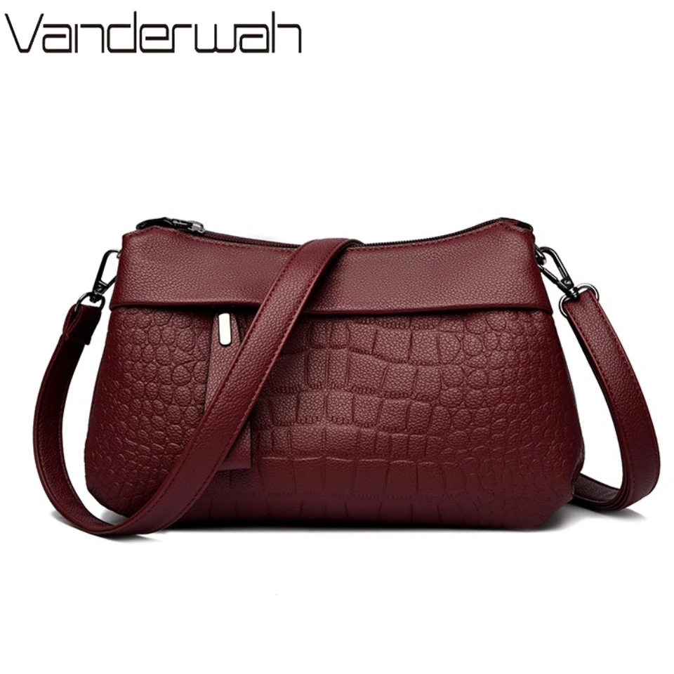 

Genuien Brand Luxury Handbags Women Bags Designer Shoulder Crossbody Bags for Women High Quality Leather Purses Bag Crocodile