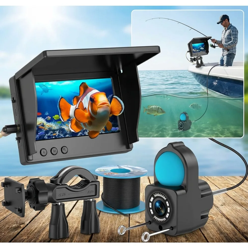 portable-fish-depth-finder-handheld-1080p-43-inch-lcd-fish-finder-ip68-waterproof-underwater-fishing-camera-with-night-vision