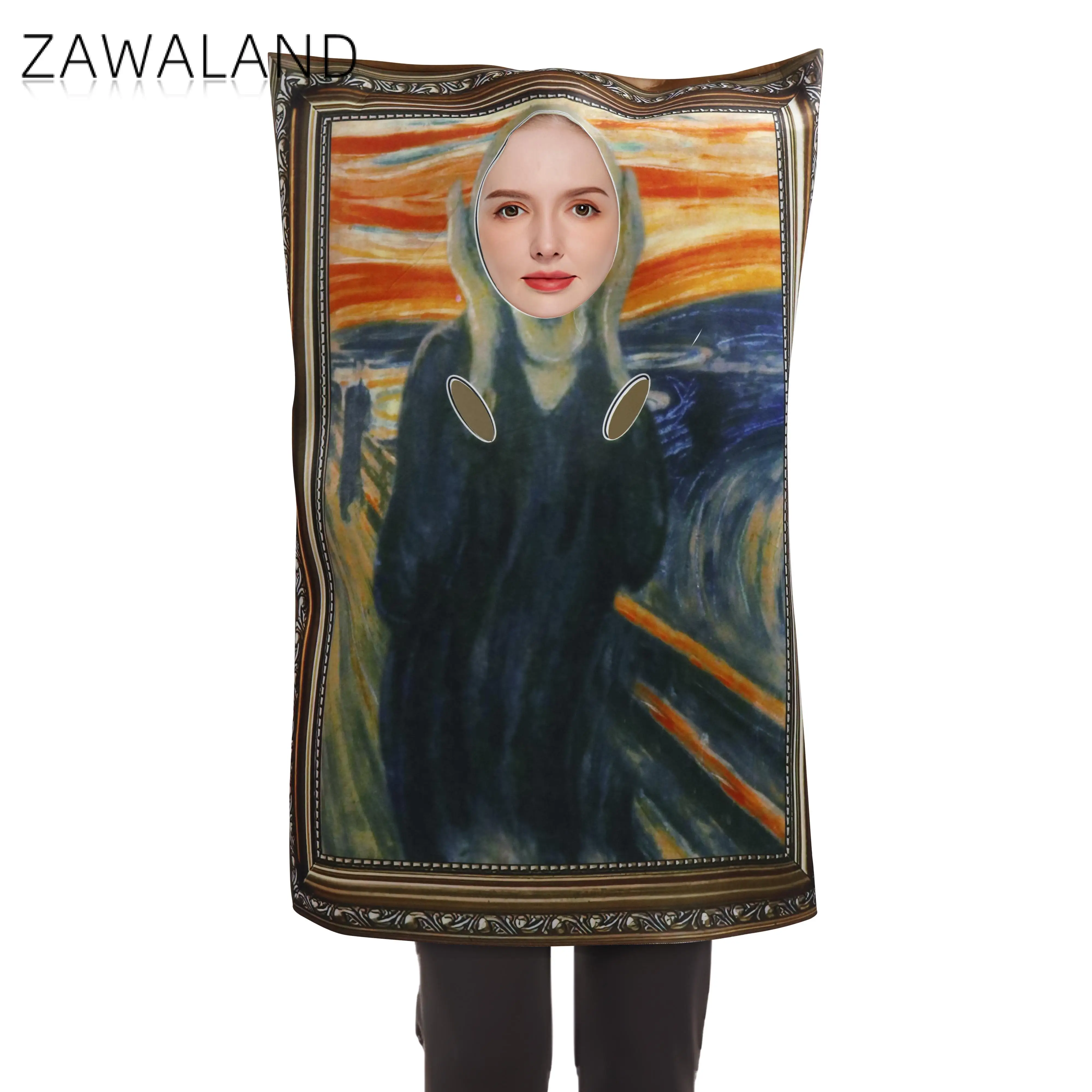 Zawaland Cosplay Picture Book Costume Funny Holiday Party Suit Children Jumpsuit Carnival Onesie Show Disguisement Clothes