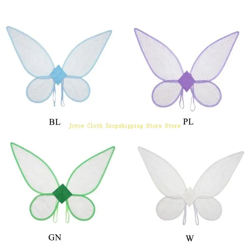 الجنية الأميرة الجناح فراشة الجناح زي الجنية الجناح لطيف الجنية ازياء فراشة الجنية الجناح الفتيات فستان 10CD