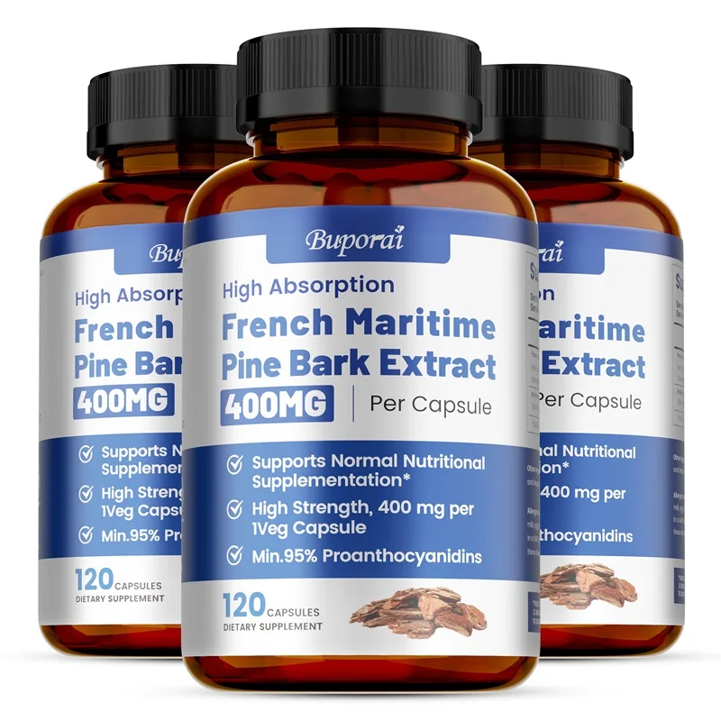

French Maritime Pine Bark Extract - Promote Blood Circulation, Anti-oxidation, Enhance The Immune System Supplement