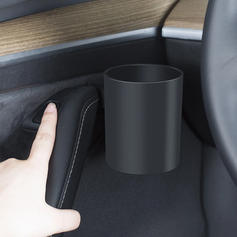 Für Tesla Model Y Juniper Model YL Autotür-Getränkehalter Aufbewahrungsbox Wasserflaschenhalter Kaffeetassenhalter Autozubehör – Detail 4