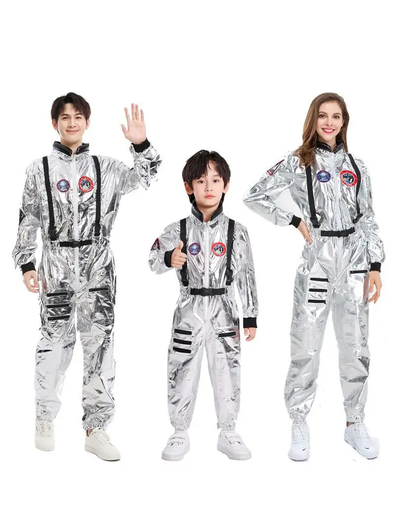 Terno espacial de astronauta masculino e feminino loween fantasia cosplay roupa de performance de palco Earth Drifter ficção científica chinesa...