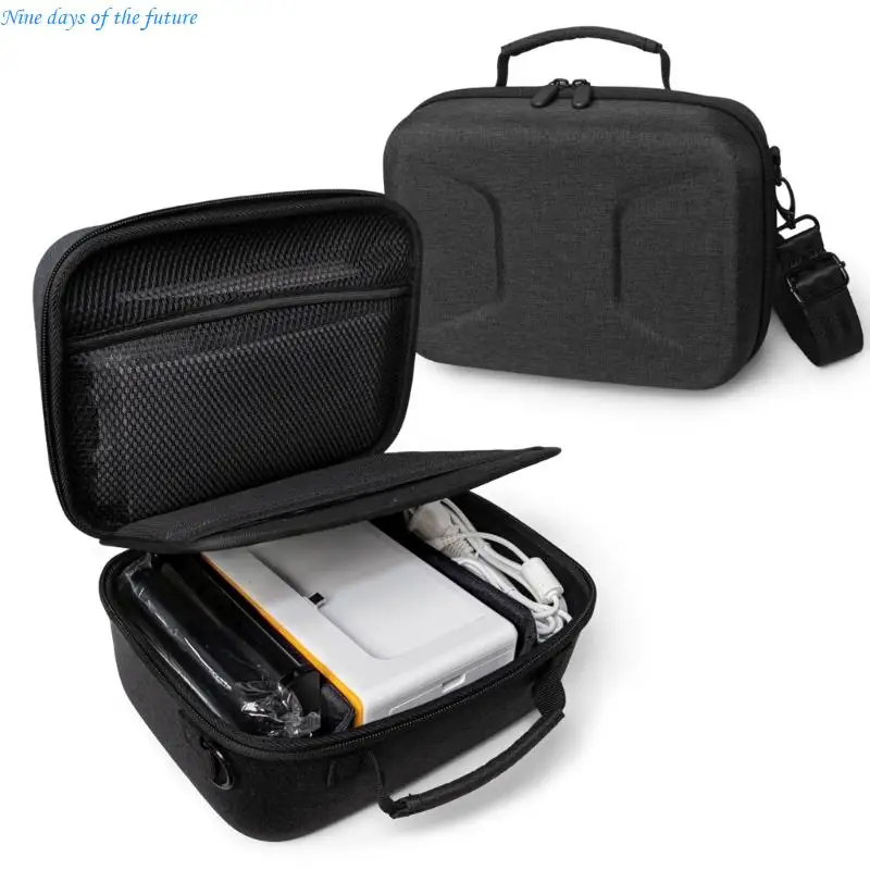 Hard EVA Carrying Case For Dock Printer With Reinforced Handles And Shockproof Design E65A
