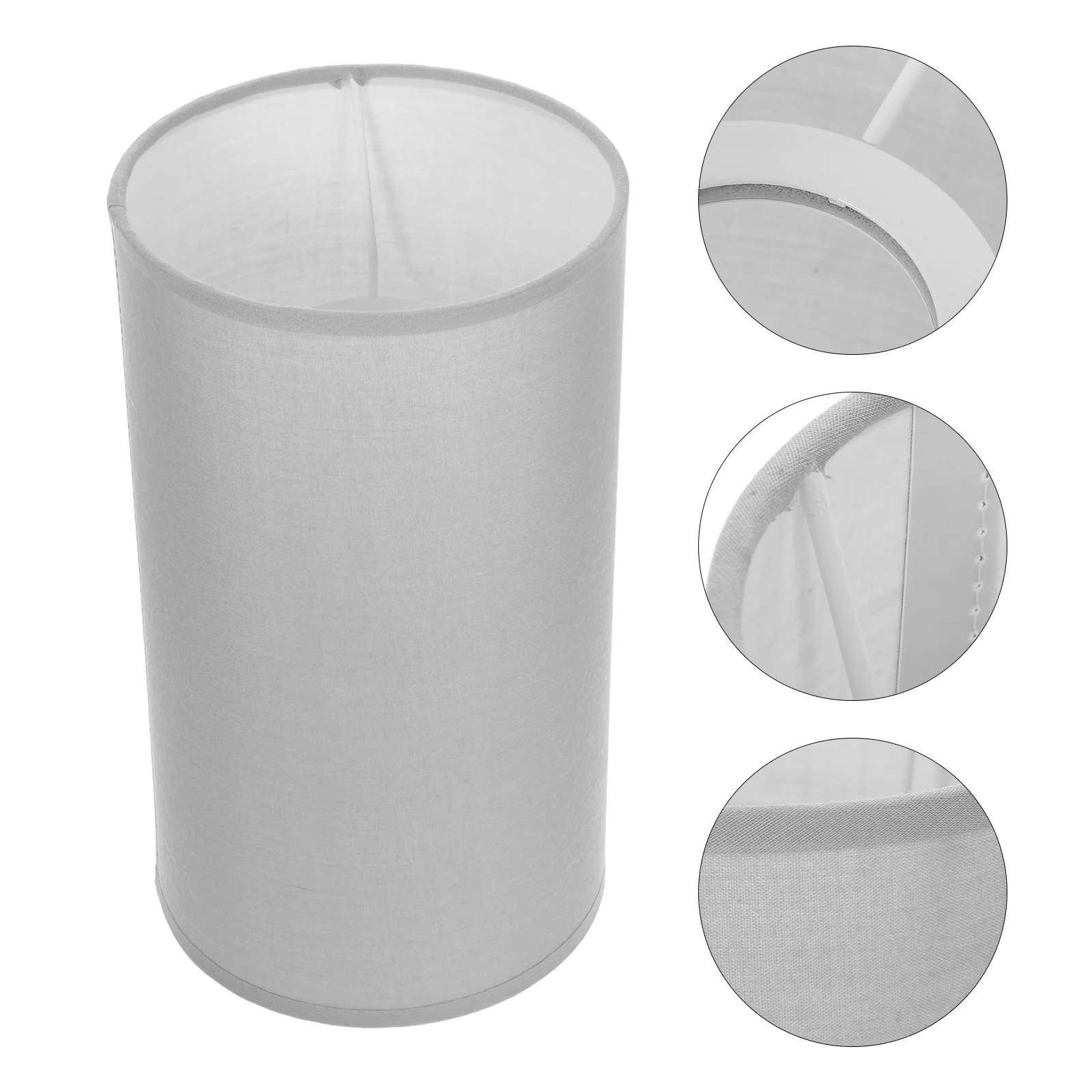 

2 Pcs Linen Table Lampshade Lampshades for Replacement Floor Covers Light Fabric Cloth Simple Office Replaceable