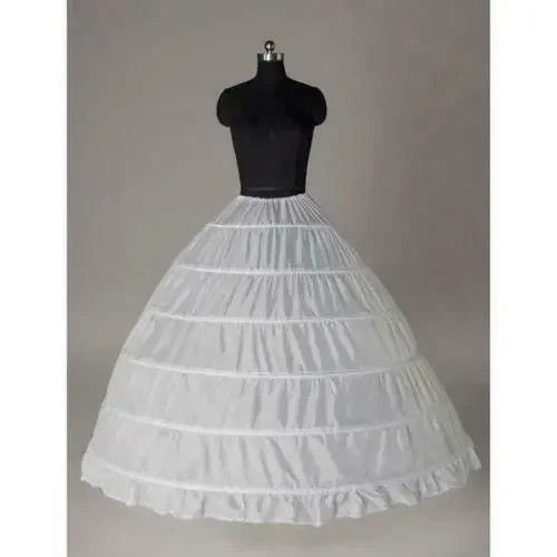 Innovative Design 6 Hoop Wedding Ball Gown Crinoline Bridal Dress Petticoat Underskirt