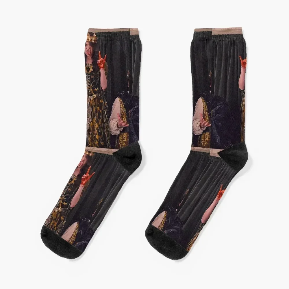 Dickinson Apple TV+ Series Hailee Steinfeld Socks floral tennis Stockings man Socks For Men Women's