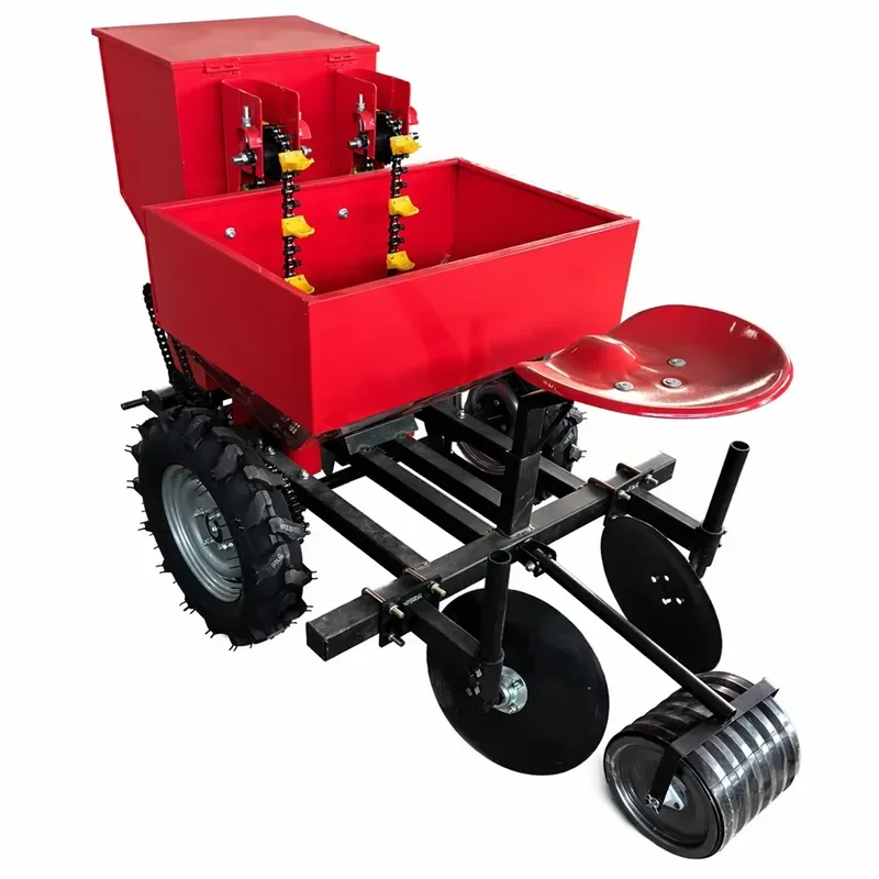 1 Row Potato Seeder Tractor Mounted Seed Planter with Fertilization Function for Small Farms
