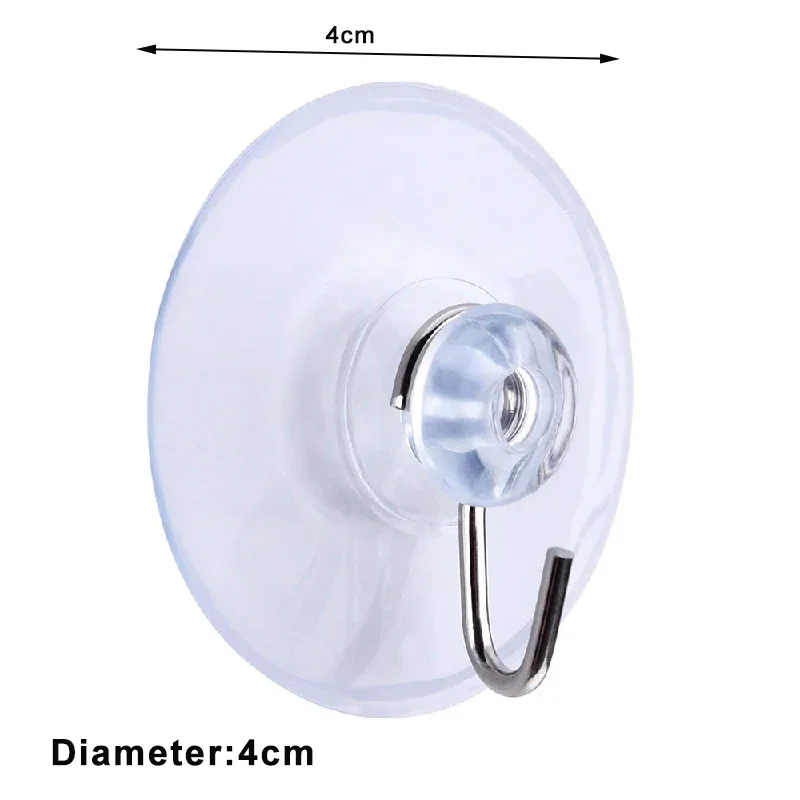 5/10Pcs Saugnapf Haken 40mm Wand Haken Home Küche Badezimmer Fenster Saug Haken Starke Tasse Aufhänger handtuch Aufhänger Utility Haken