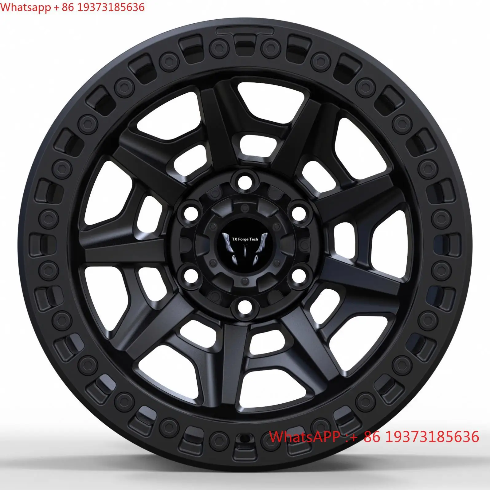 New Factory CNC Custom 17-24 Inch Beadlock Forged Aluminium Alloy Mesh Design Wheels 5x130/150 Passenger Off-Road Fit for SUV