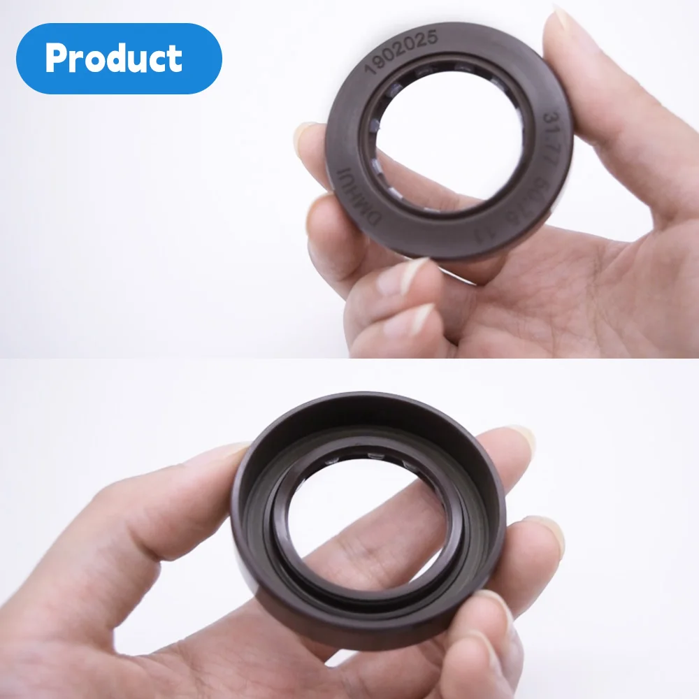 JRL075 Piston Pump Part Oil Seal 31.77x50.75x11mm FKM ISO 9001 Certified - DMHUI Rotary Shaft TCV High Pressure Seal Ring